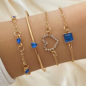 ✨🌿Bohemian Charm Bracelet Set